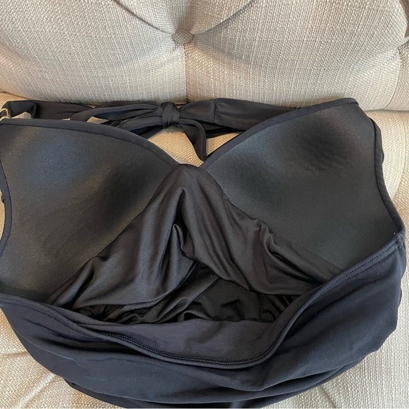 BG: Victoria’s Secret Black Forever One Piece Sz S - Picture 6 of 7